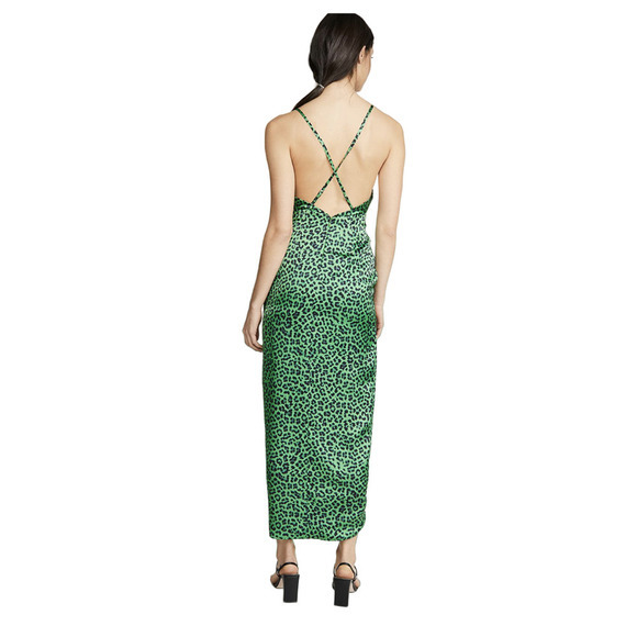 New Fame & Partners The Jami Dress | Leopard Mojito Size 4 - Picture 3 of 12